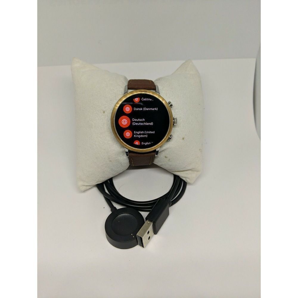 Fossil Gen 4 Authentic Genuine Digital Smart Watch FTW6016 BK245